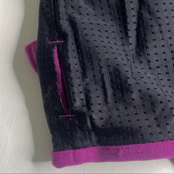 Bliss Jacket Reversible Black/ Regal Plum Mesh - Picture 8 of 15